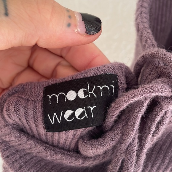 Mockni Wear purple knit dress - Picture 5 of 5